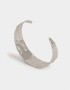 Brazaletes Piedra Brazalete De Metal - Plateado