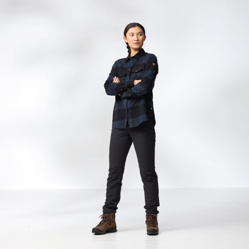 Camisa Fjallraven Canada Mujer Red