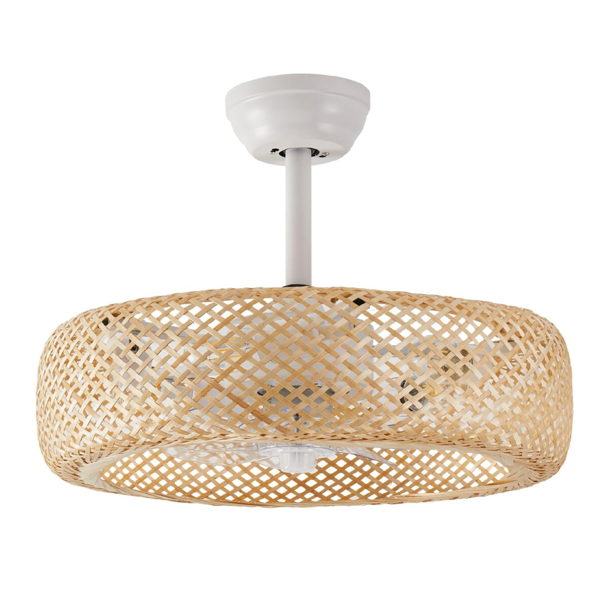 Luminaria y Ventilador con Control Remoto Bamboo 