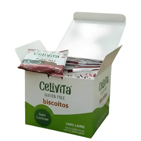 ¡OFERTA POR VENCIMIENTO! Galletas de Cacao Sin Gluten 30g Caja x12 Celivita ¡OFERTA POR VENCIMIENTO! Galletas de Cacao Sin Gluten 30g Caja x12 Celivita