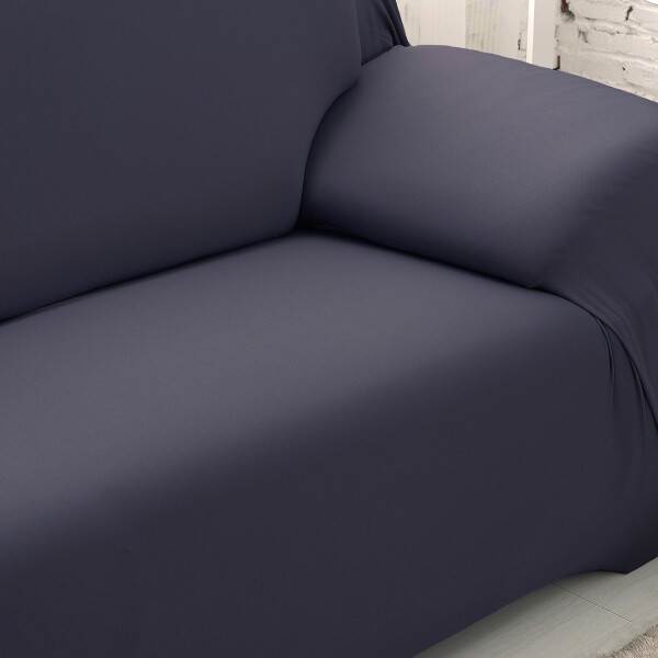 Cubre Sofá Elástico Elastizado Funda 3 Cuerpo Plaza Variante Color Gris Oscuro
