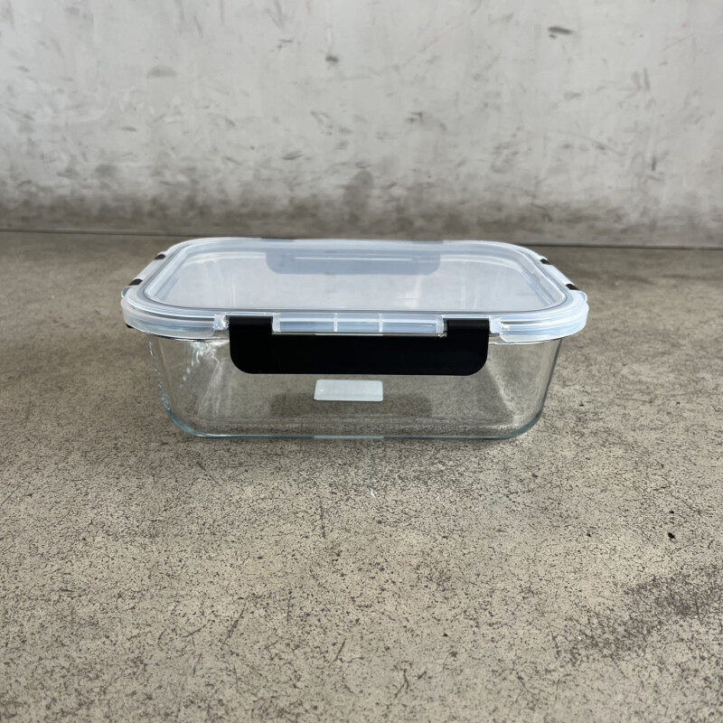 Tupper hermético de vidrio L