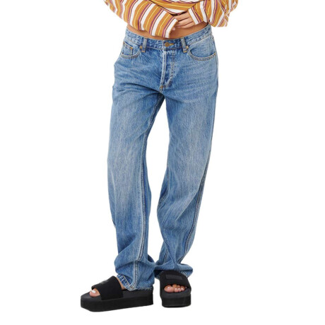 Pantalon Rip Curl Sg Relaxed Jean Azul