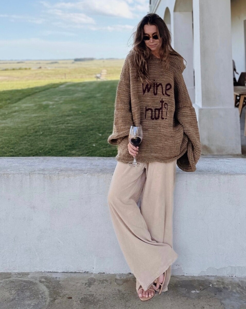 SWEATER WINE 