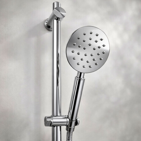 Griferia Ducha Exterior En Cromo - Serie Salemi CROMO