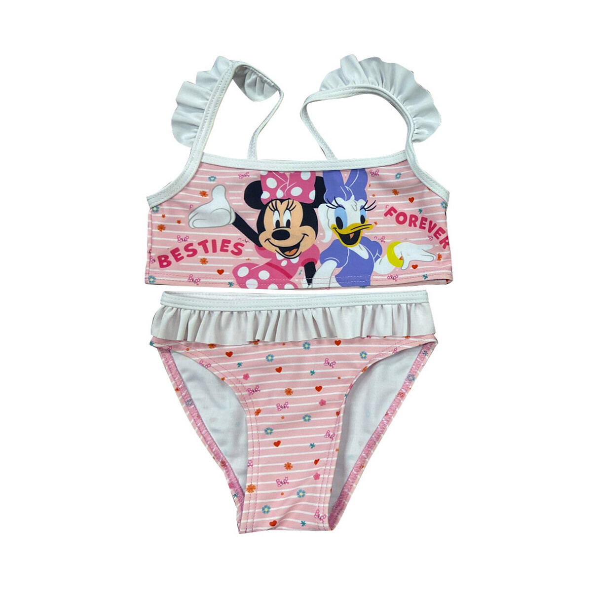 Malla Infantil Bikini 2 Piezas Minnie Talle 2/8 - CORAL 