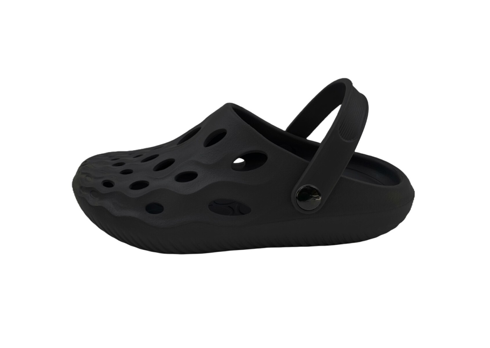 Sandalia de goma 43-44 - negro 