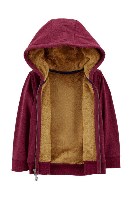 Campera de algodón, con forro de sherpa Campera de algodón, con forro de sherpa