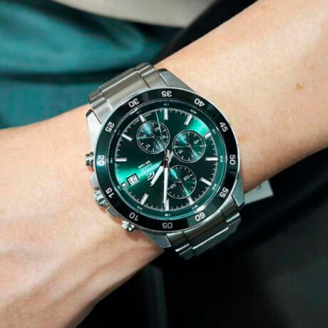 Reloj Edifice Efr526D-3Avudf En Acero Inoxidable Plata 0