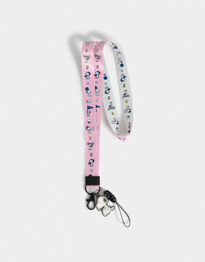Accesorios De Celular Varios Strap De Celular "snoopy" - Combinacion Multicolor