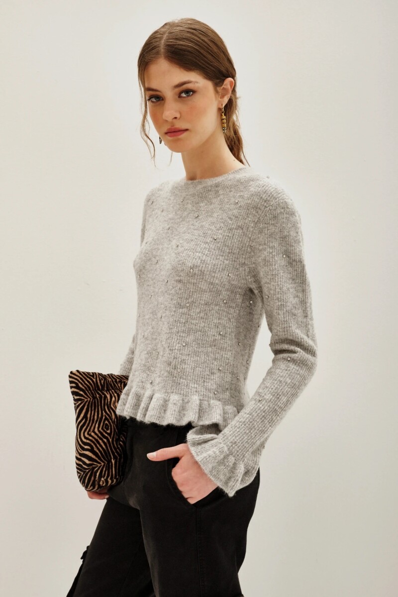 Sweater Betty Gris Melange
