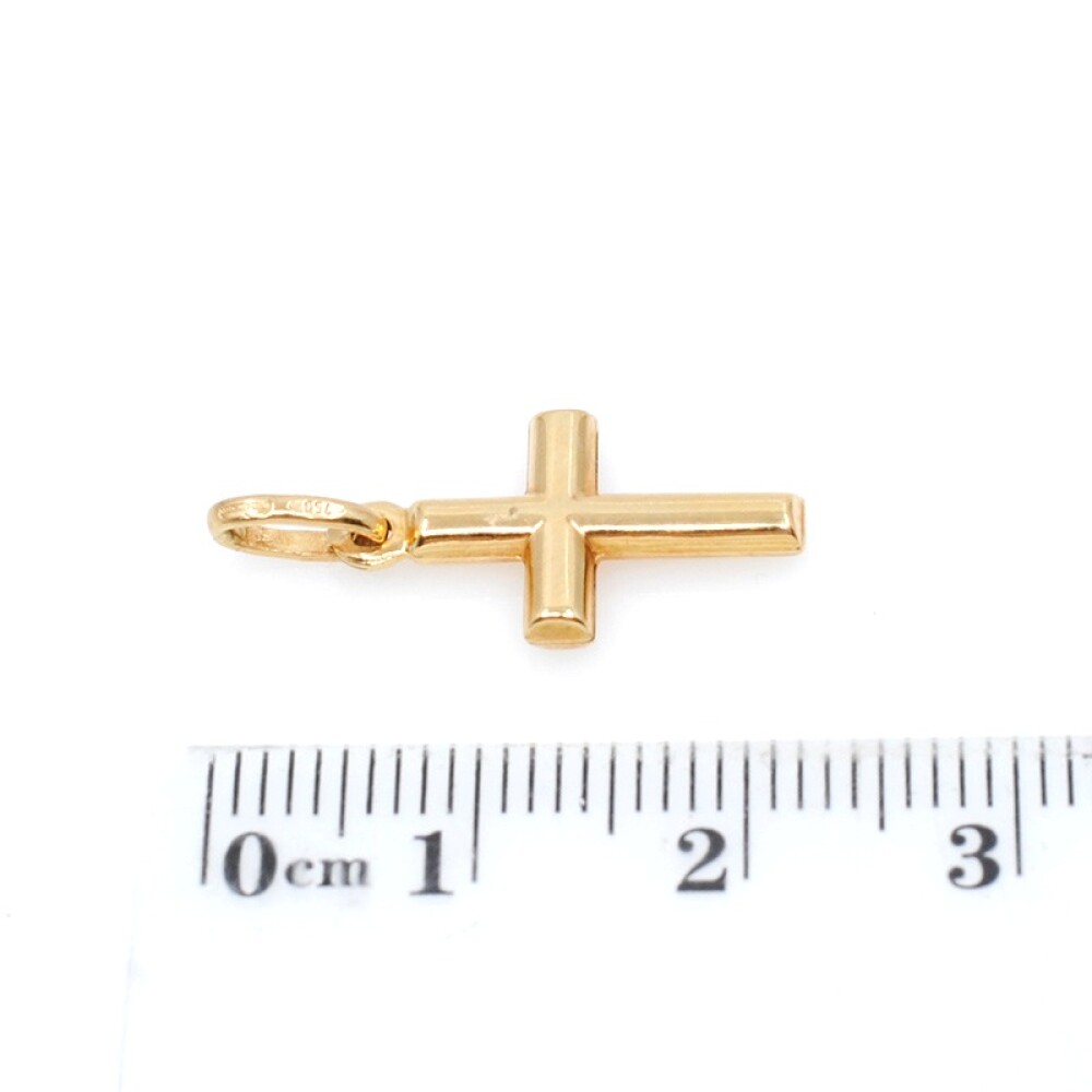 Cruz pequeña en oro 18k Cruz pequeña en oro 18k