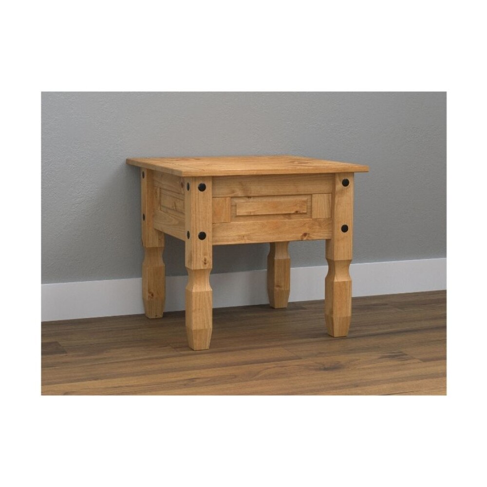 Mesa de living lateral - Linea mexicana Natural