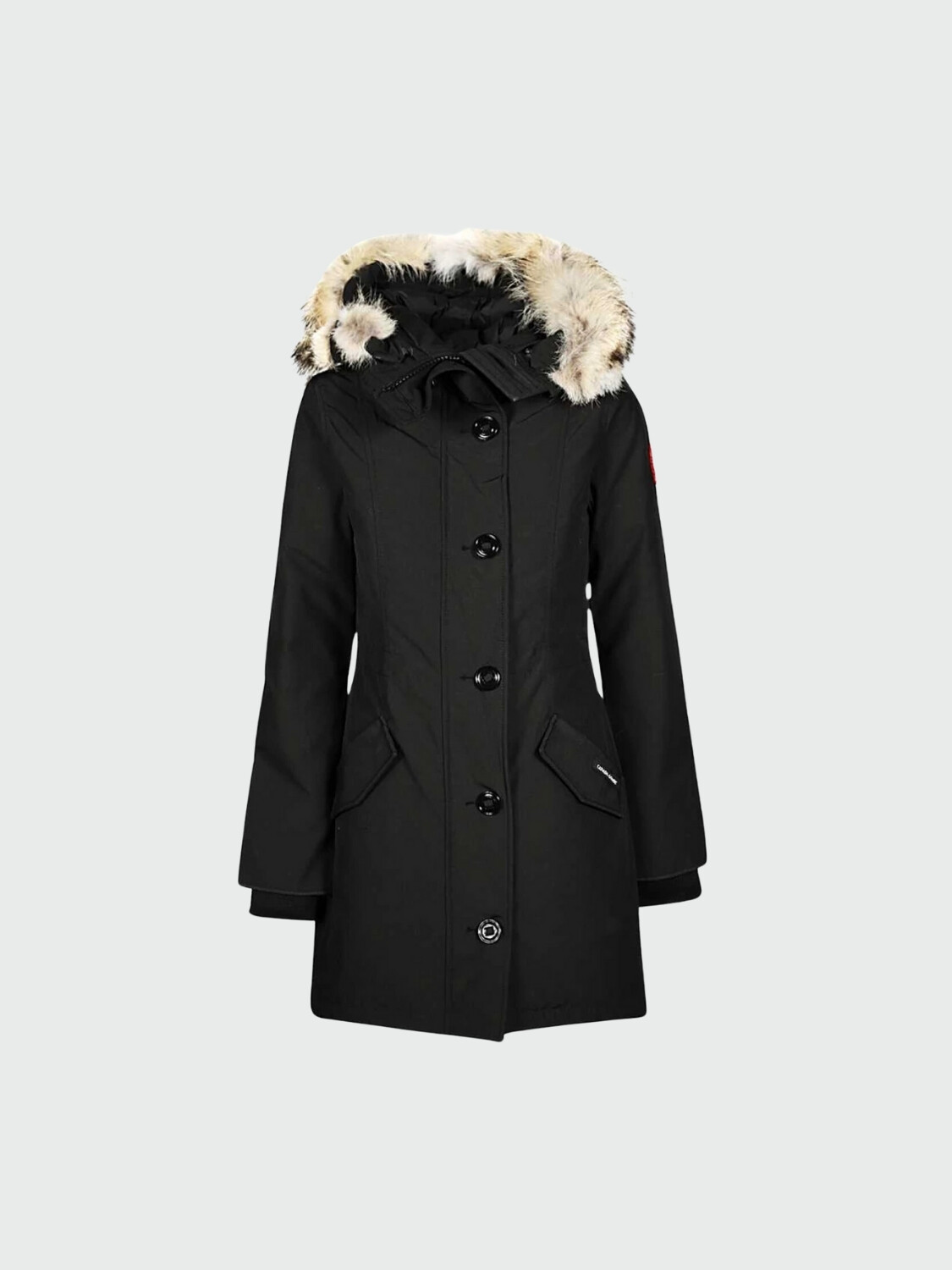 Canada Goose -Chaqueta con capucha, Rossclair Parka Negro
