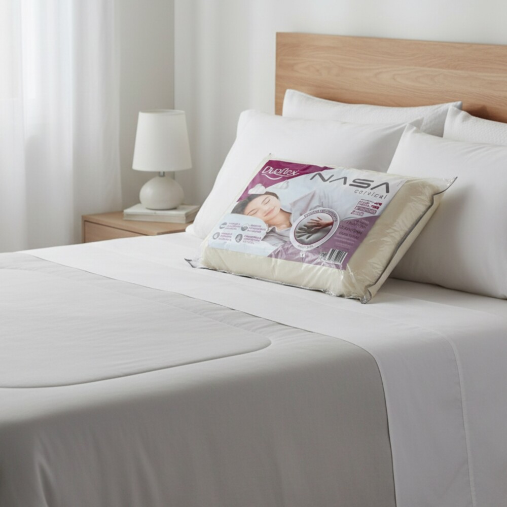Almohada Nasa Cervical Duoflex - Viscoelástica Nn2100 Almohada Nasa Cervical Duoflex - Viscoelástica Nn2100