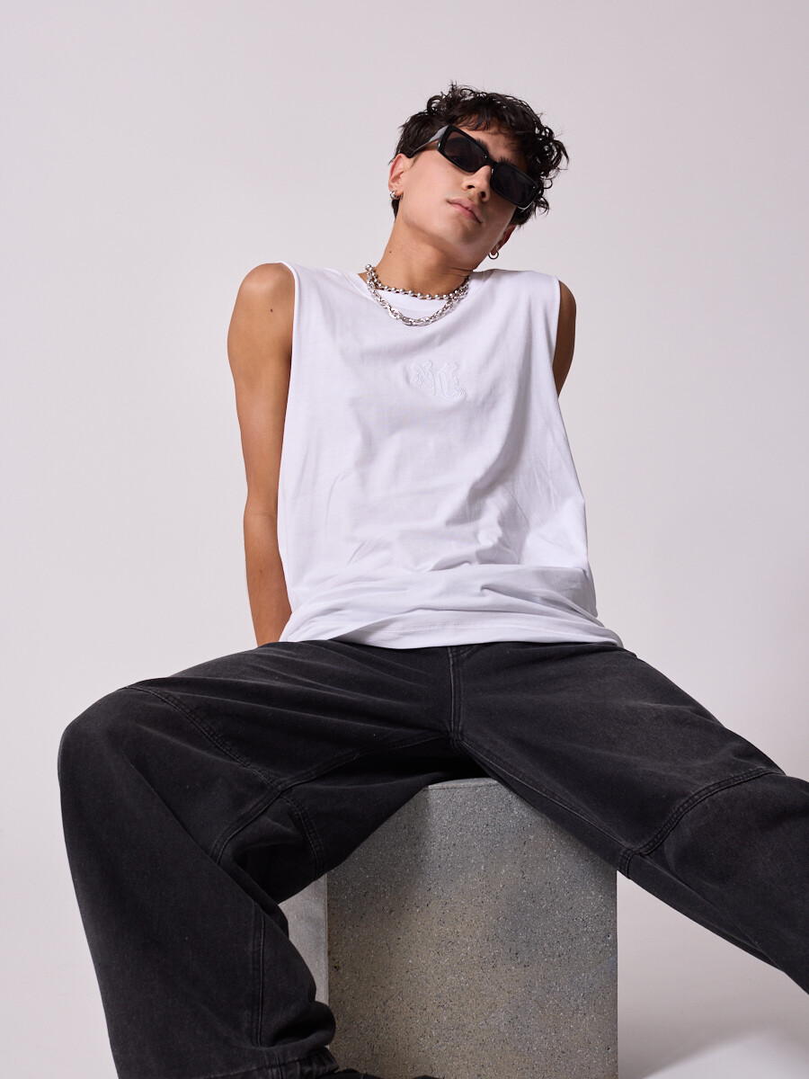 MUSCULOSA BARON DIXIE Blanco