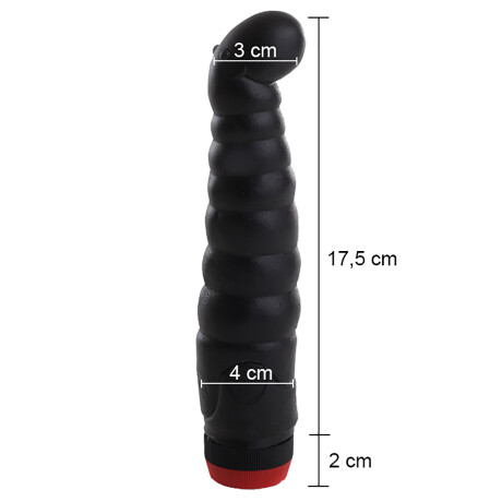 Vibrador Gusanito Negro