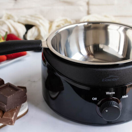 Fundidor de Chocolate Eléctrico de Acero Inoxidable 1 Litro Fundidor de Chocolate Eléctrico de Acero Inoxidable 1 Litro
