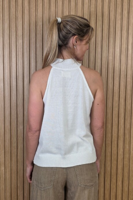 Musculosa Pipa Blanco