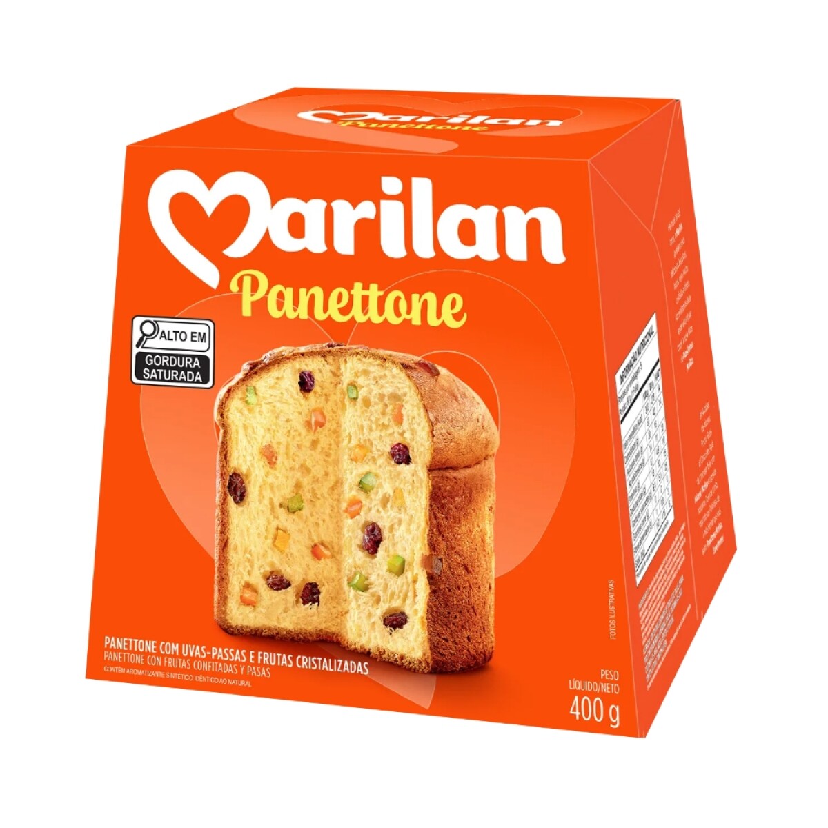 Marilan Panettone Con Frutas 400g 