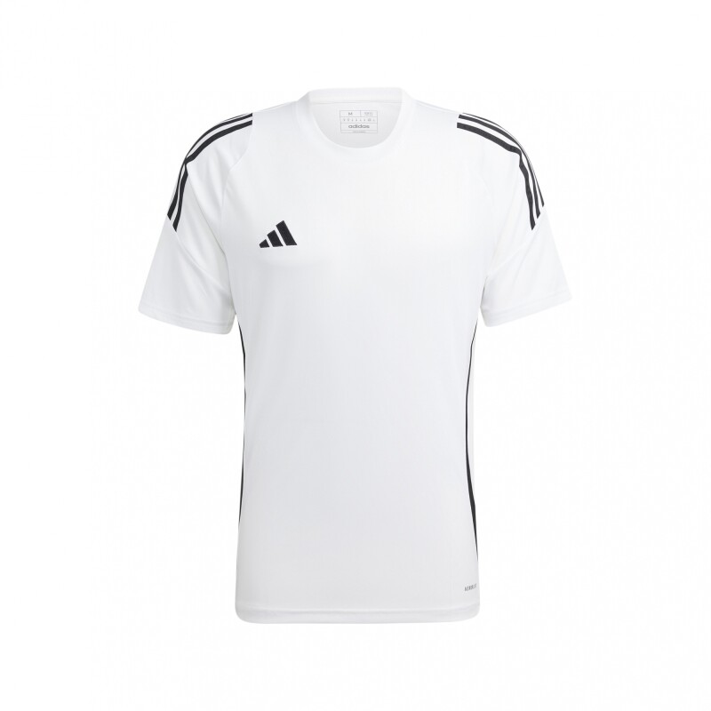 REMERA adidas TIRO 24 WHITE/BLACK
