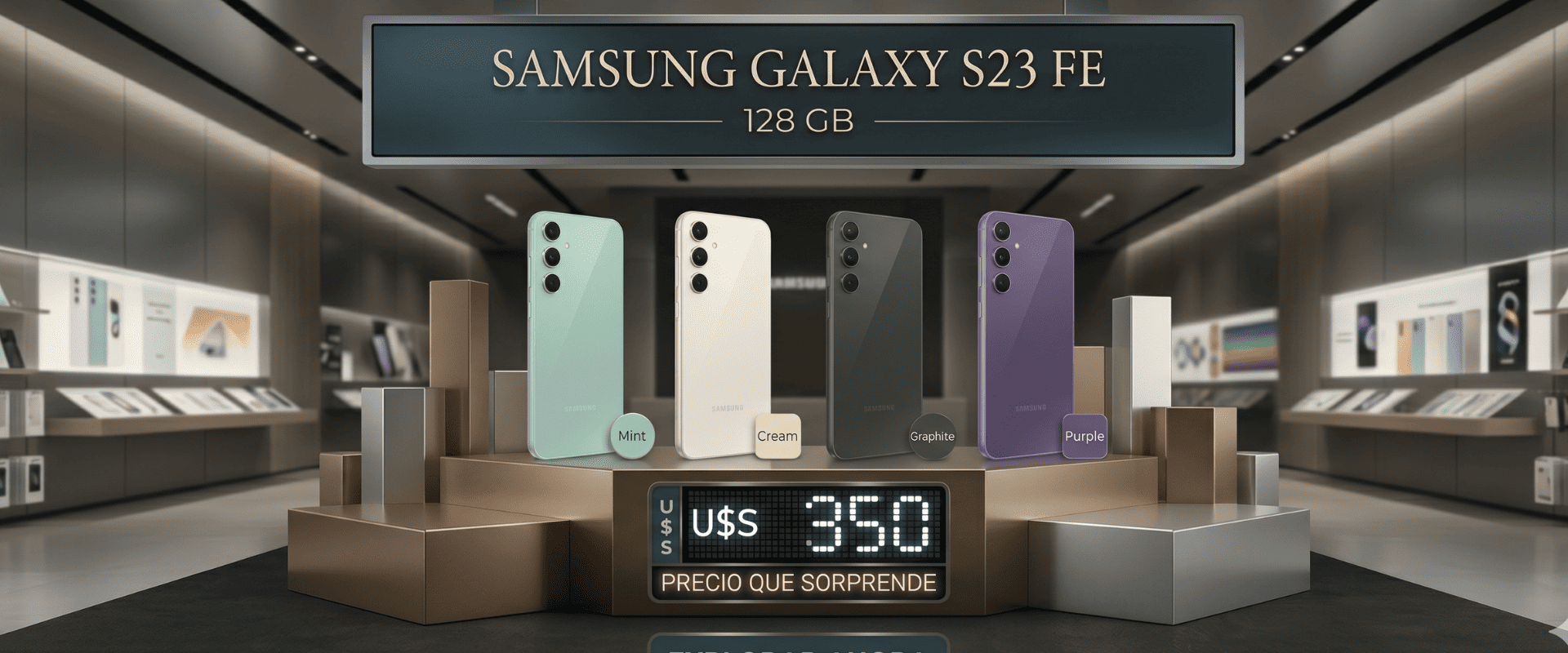 Promocion Samsung S23 FE