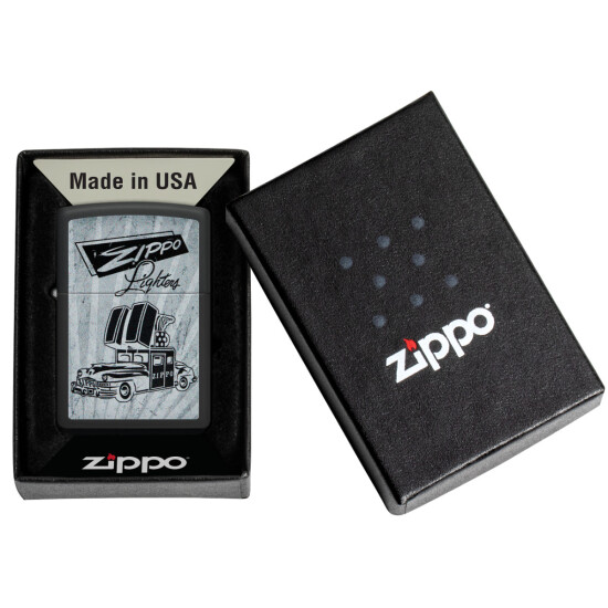 Encendedor ZIPPO 48572 C/Diseño Negro 0