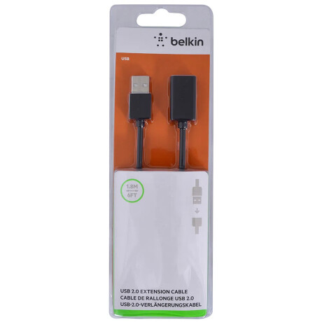 Belkin F3U153BY1.8 Cable Extension USB A/A 1.8M Gris Belkin F3u153by1.8 Cable Extension Usb A/a 1.8m Gris