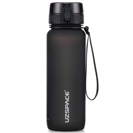 Botella Agua Deportiva Uzspace 1lt Caramañola Sin Bpa Negro