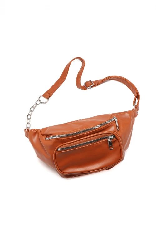 Riñonera Chain Marron