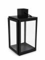 FANAL DE METAL CON VIDRIO NEGRO