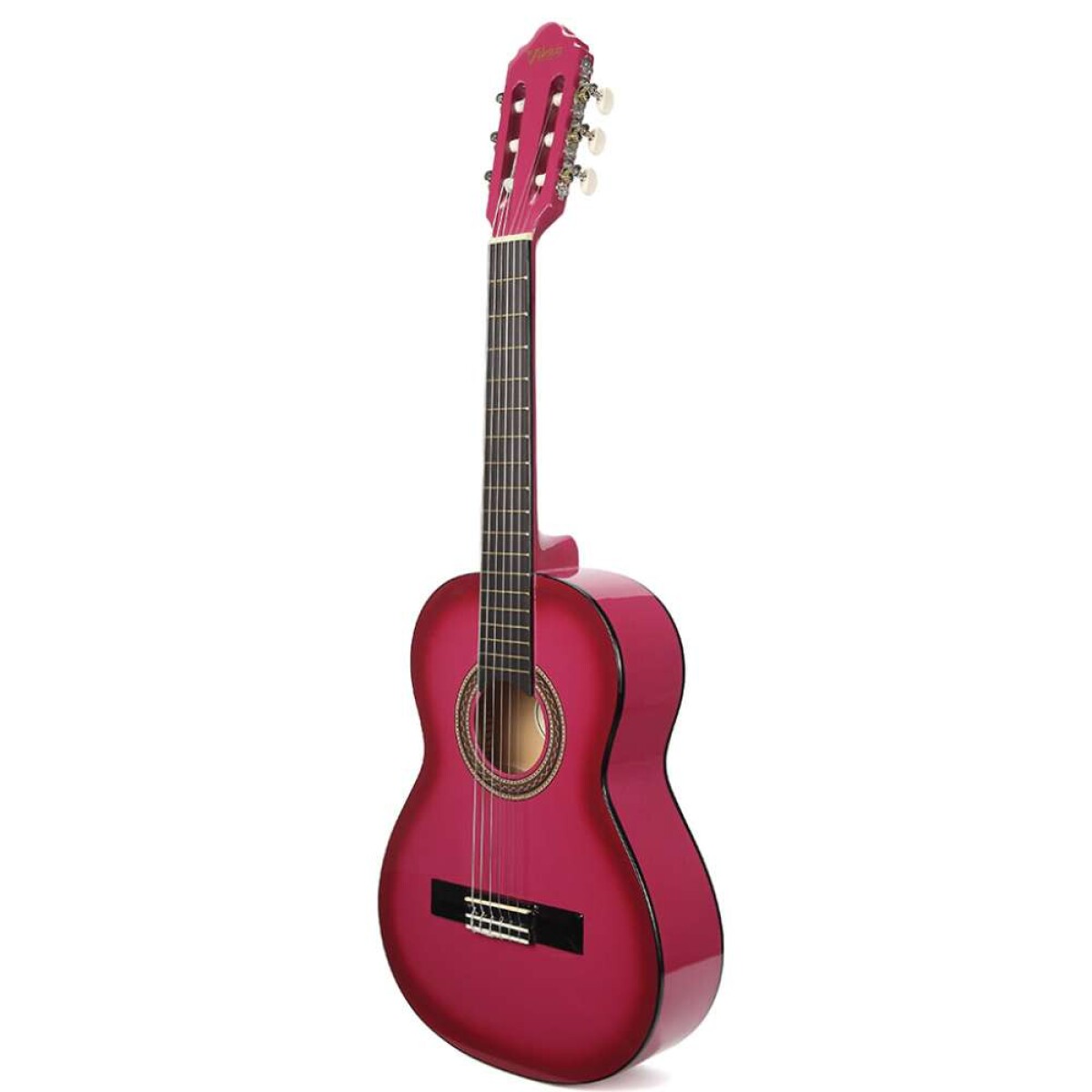 Guitarra Clásica Valencia Vc103 3/4 Rosa 
