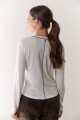 REMERA LYS NATURAL