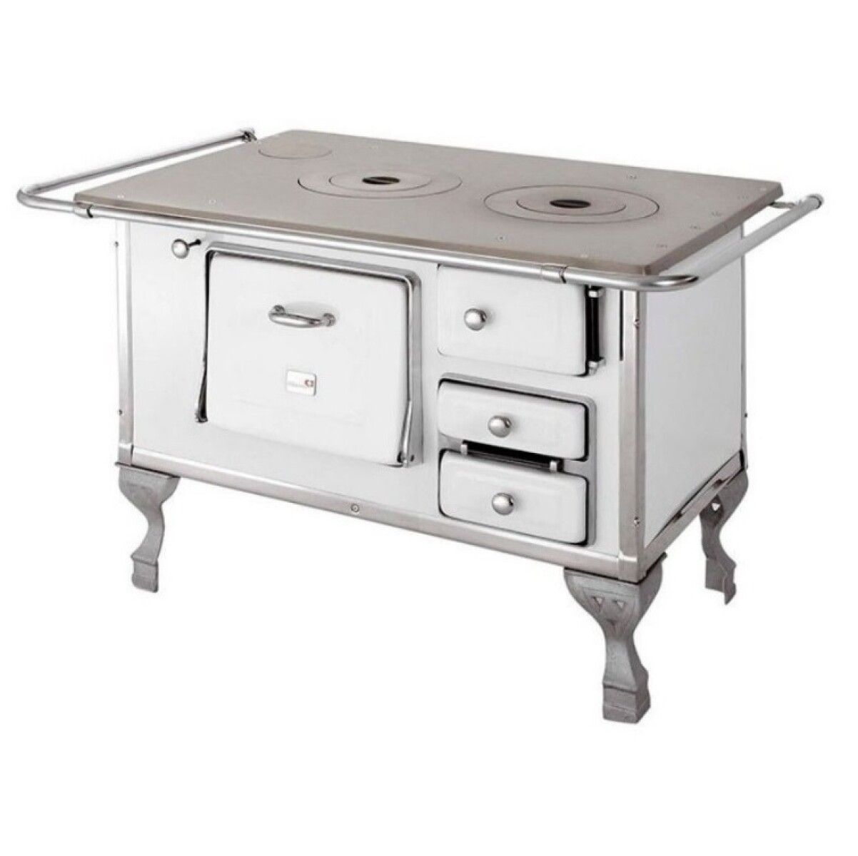 Cocina a leña esmaltada Realce 
