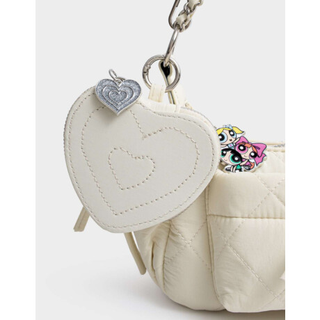 Cartera Multipocket Chicas Superpoderosas Blanco Crudo
