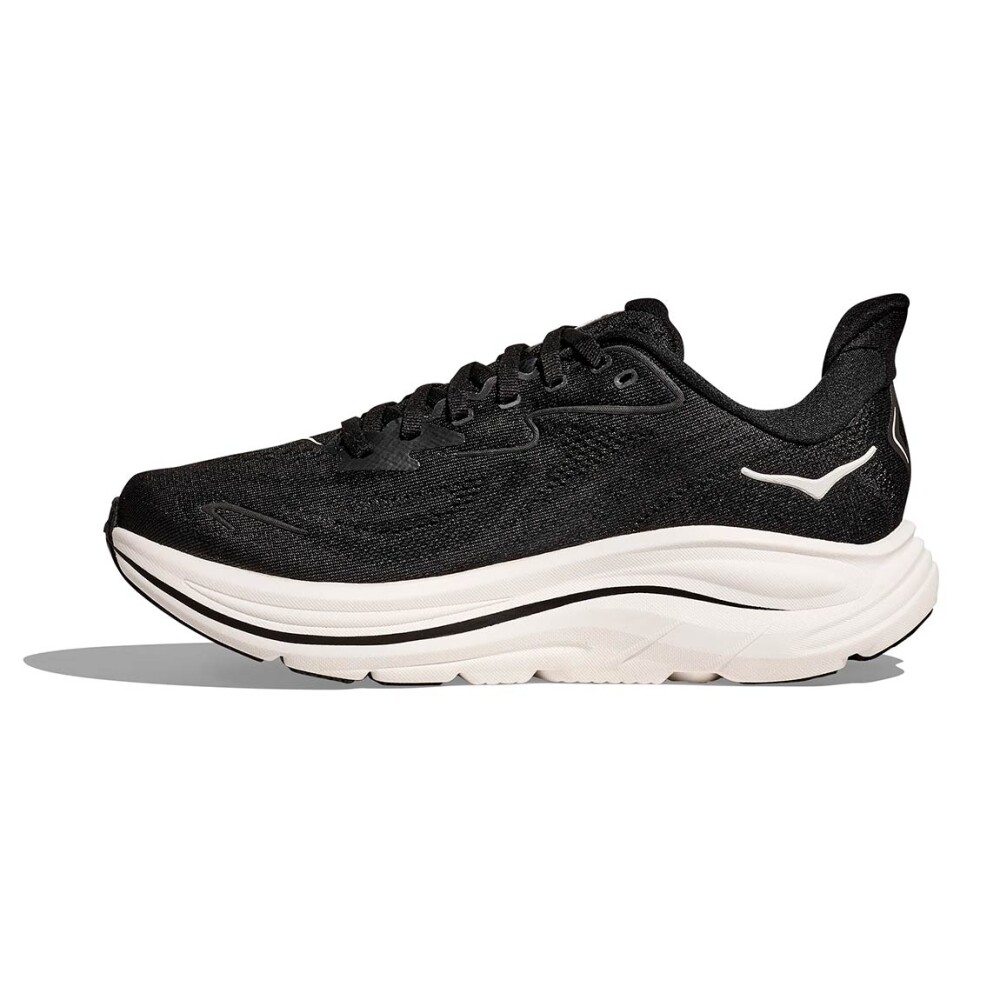 Hoka Clifton 10 Champion para hombre - Negro/Blanco Negro-Blanco