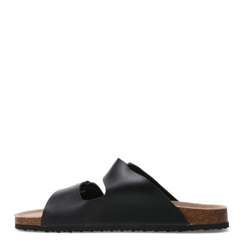 Sandalias de Hombre Branch ROUF con dos bandas Negro