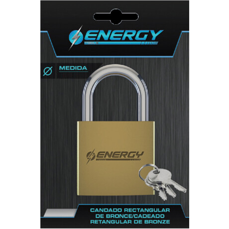 CANDADO BRONCEADO 38MM PL38 ENERGY CANDADO BRONCEADO 38MM PL38 ENERGY