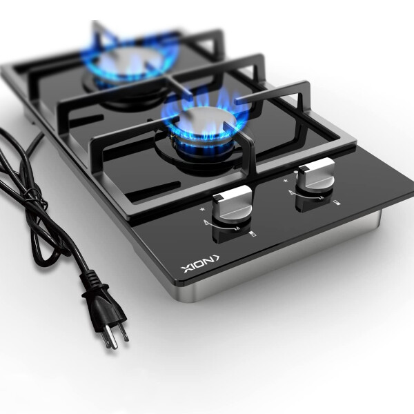 Anafe A Gas Xion Xi-gh22tgl 2 Hornallas ANAFE XION 2H VIDRIO TEMP. XI-GH22TGL AP