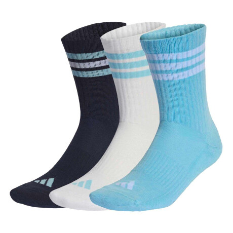 Medias Sportswear 3 Stripes 3 Pack Unisex Azul