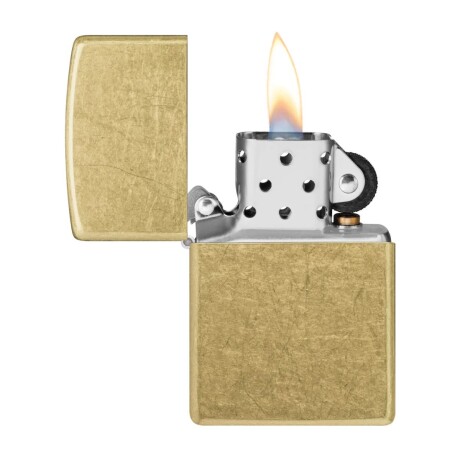 Encendedor Zippo Street Brass - 48267 Encendedor Zippo Street Brass - 48267