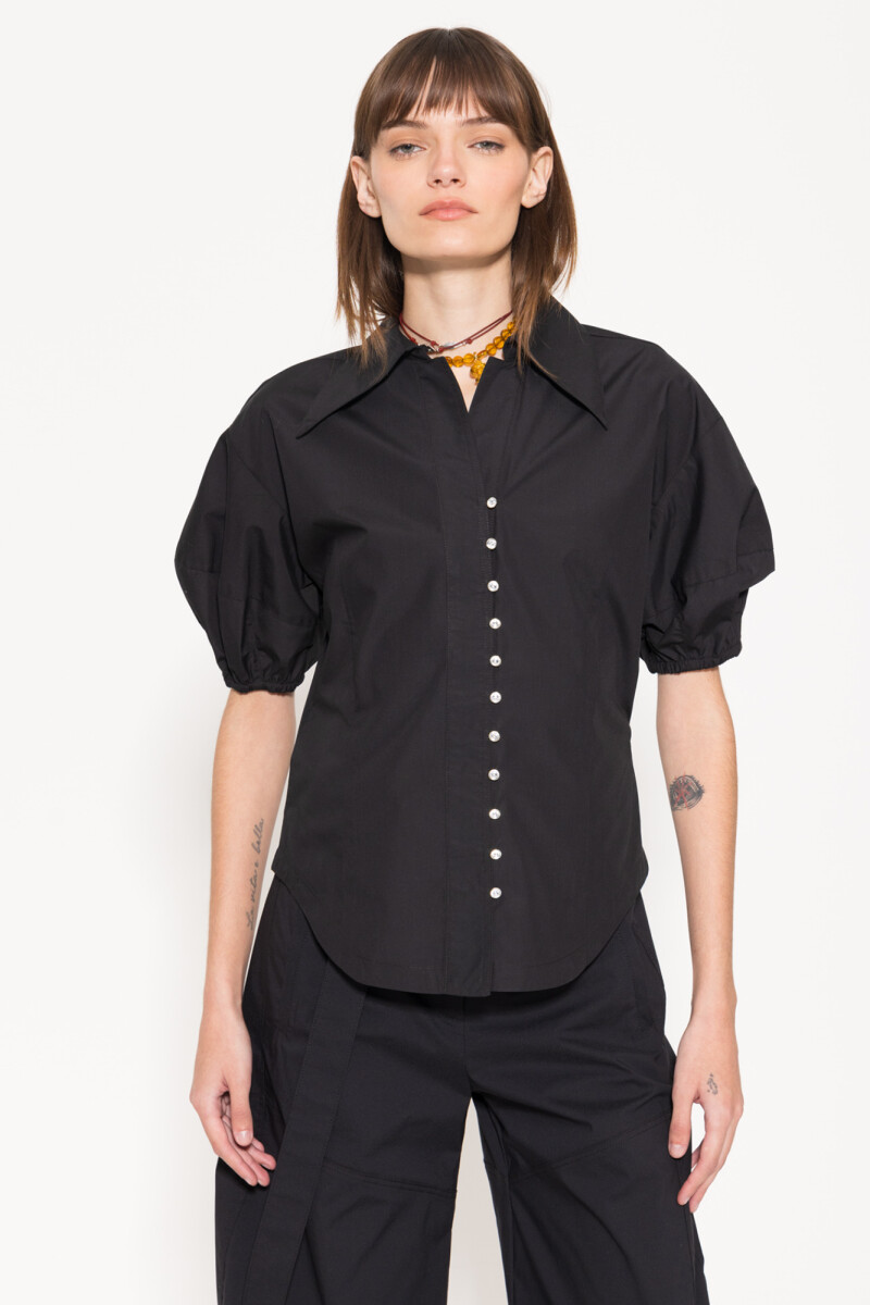 CAMISA AMBAR Negro