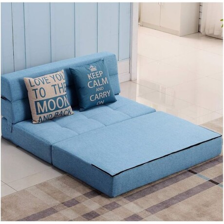 Sofa cama Foldie 2 cuerpos Azul