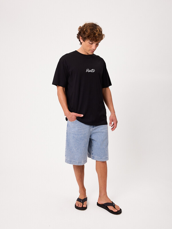 T-SHIRT OSLAS RUSTY Negro