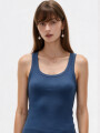 Musculosa Malisa Azul Piedra