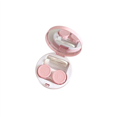 Estuche para lentes de contacto Rosado