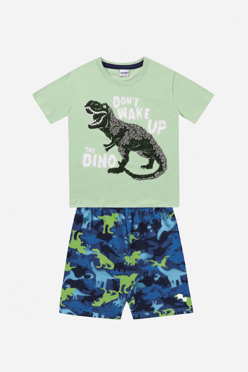 Conj. para niños (camiseta y shorts) - VERDE 