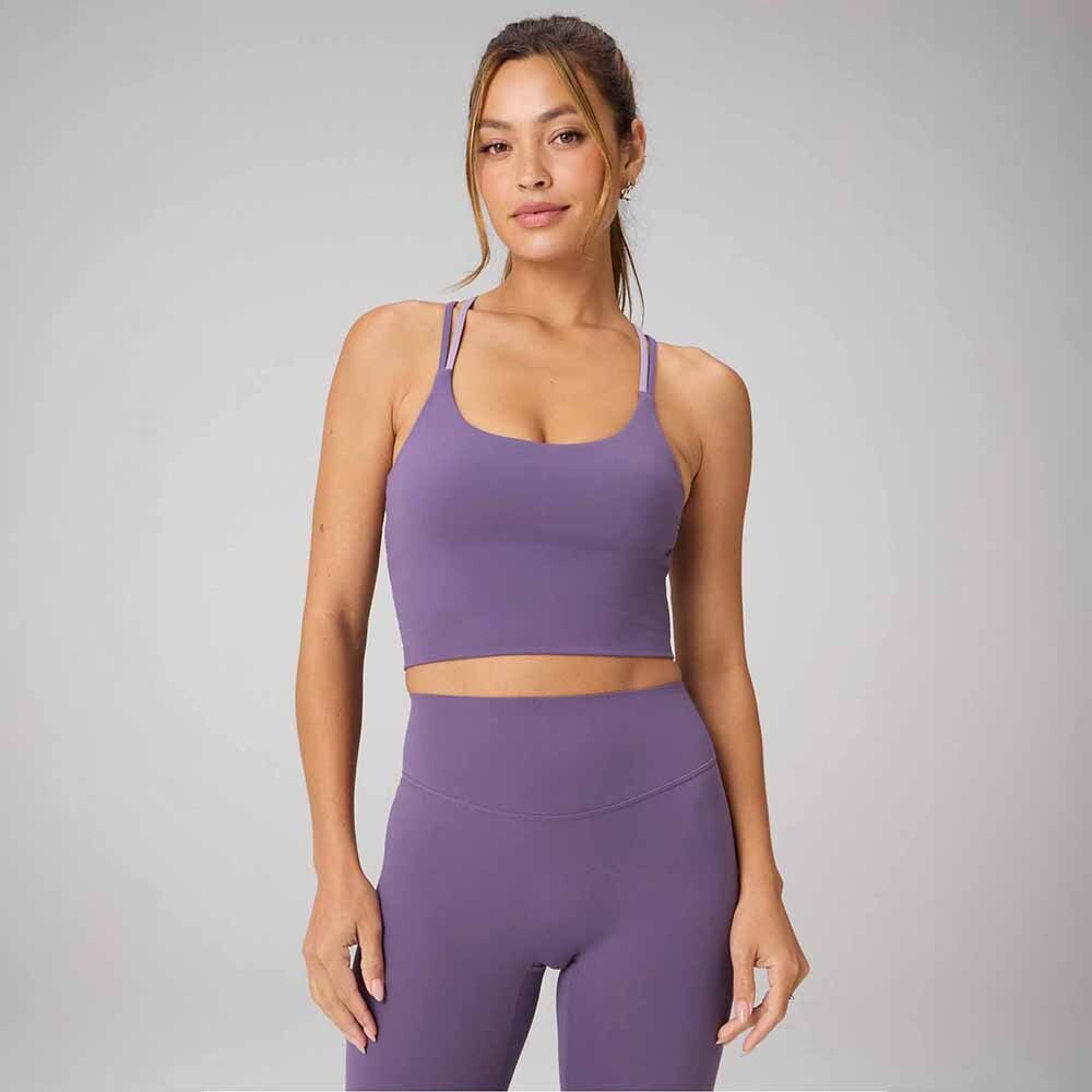 Top Con Sujetador Principal Built-In Bra Mujer Nightshade/plum Frost