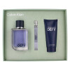 Calvin Klein Estuche de Regalo Defy Eau de Toilette 100 ml + 10ml + Gel de Ducha 100ml - Masculino Calvin Klein Estuche de Regalo Defy Eau de Toilette 100 ml + 10ml + Gel de Ducha 100ml - Masculino