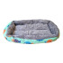 Cucha Cama Colchón Perro Mascota Gato 61 X 40 Rectangular Variante Peces